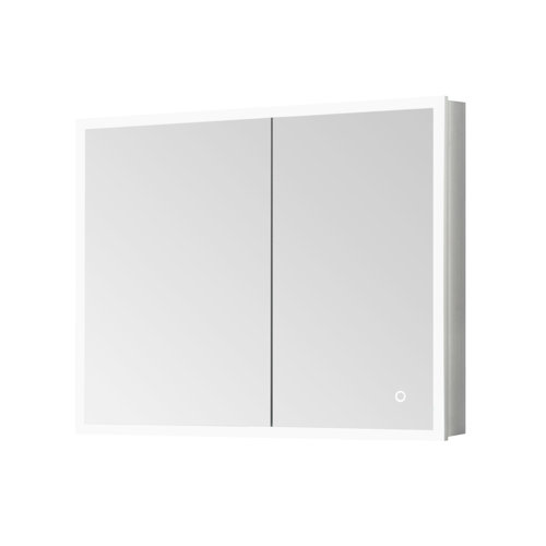 Latitude Run® Dermarr Recessed Framed 2 Doors Medicine with 2